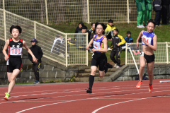 中学女子２００メートル８組