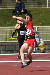 男子やり投げ