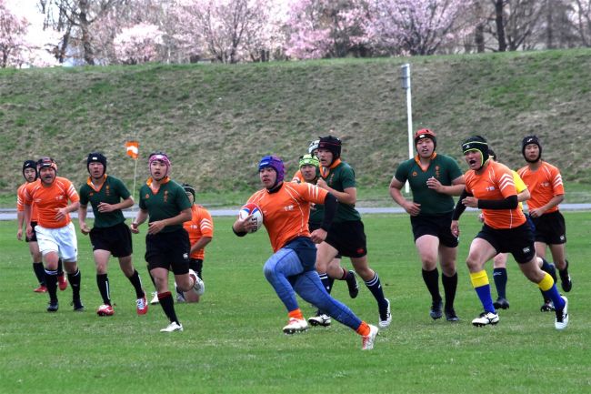 【写真】十勝の10人含め道選抜入り目指し熱戦 道高校合同チームラグビー大会