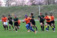十勝の１０人含め道選抜入り目指し熱戦　道高校合同チームラグビー大会