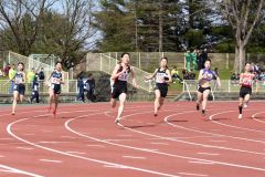 中学女子２００メートル　９組