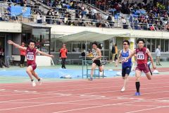 男子１００メートル　１１組