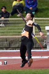 男子やり投げ