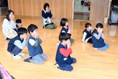 火遊びしません！池田カトリック幼稚園で幼年消防クラブ任命式 2