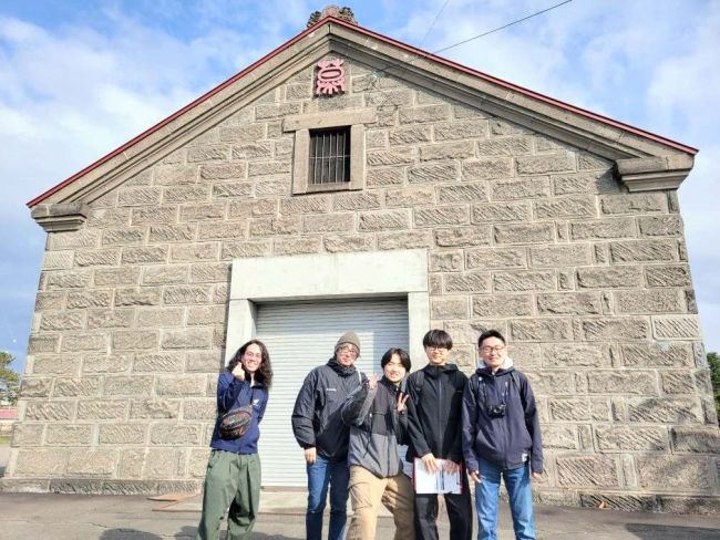 【写真】石造り倉庫 活用を検討 幕別町×道科学大 まち活性化第2弾 本町のにぎわい拠点に