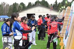 中村（帯三条）ＲＣ男子総合Ｖ　勝毎杯全道アーチェリー 10