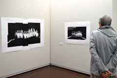 帯広市文化賞等受賞記念展（エンドウマナさんの版画）