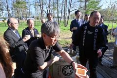 道内経済界トップらと鑑評会５冠祝う　碧雲蔵で上川大雪酒造 11