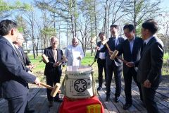 道内経済界トップらと鑑評会５冠祝う　碧雲蔵で上川大雪酒造 12