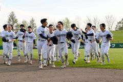 帯柏葉小澤のサヨナラ打で２年ぶり勝利　春季道高校野球支部予選３日目