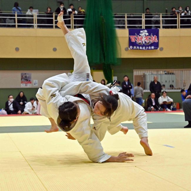 川西（西山道場）が個人女子６３キロ級Ｖ　柔道十勝カップ道中学生選手権