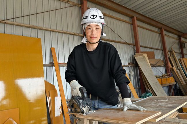 十勝女性初の１級型枠技能士に　高西組の貝塚さん