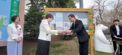 おびひろ動物園に掲示板贈る　国際ＳＩ帯広みどり 6
