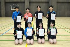 少年男女の入賞者
