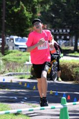 ７０人がスイムとランに奮闘　帯広の森アクアスロン大会 2