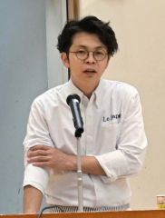 芽室スペシャルコースを東京のレストランで提供する中田シェフ