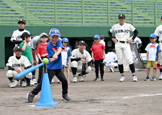 道高野連十勝支部がキッズフェスタ開催　「野球楽しい」子供たち笑顔