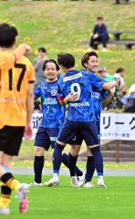 「全員で勝利を」ホームで９得点　北海道十勝スカイアース道リーグ大勝発進 14