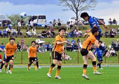 「全員で勝利を」ホームで９得点　北海道十勝スカイアース道リーグ大勝発進 4