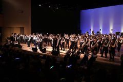 札幌国際情報高校の演奏（助川かおる通信撮影）