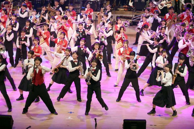 ダンプレ発祥の十勝で祭典　池田高など道内５校が３０曲演奏