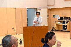 来場した中田シェフ