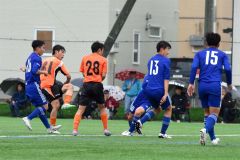 帯北高快勝、５―１駒大苫小牧高　Ｕ１８サッカーリーグ北海道ＦＡリーグ第６節 20