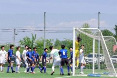 【１回戦・帯農―帯南商】勝利を目指して熱戦を繰り広げる選手たち（午前１０時ごろ）