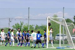 【１回戦・帯農―帯南商】勝利を目指して熱戦を繰り広げる選手たち（午前１０時ごろ）
