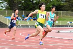 中学男子２００メートル１０組