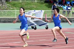 小学男女混合４００メートルリレー