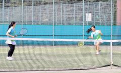 女子団体戦優勝の帯大谷