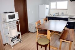家具全般をそろえて料理ができる
