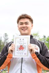 男子砲丸投げ表彰