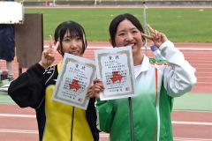 女子４００メートル表彰