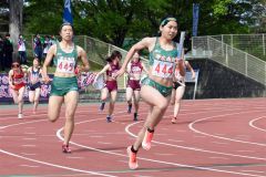 女子４００メートルリレー決勝