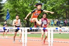 男子４００メートル障害決勝