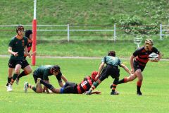 十勝合同が帯工に５トライ快勝し全道へ　全十勝高校春季ラグビー大会 12