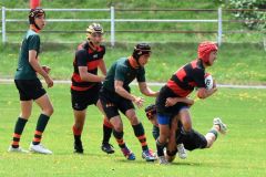 十勝合同が帯工に５トライ快勝し全道へ　全十勝高校春季ラグビー大会 13
