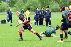 十勝合同が帯工に５トライ快勝し全道へ　全十勝高校春季ラグビー大会 19