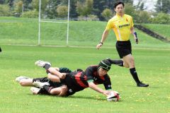 十勝合同が帯工に５トライ快勝し全道へ　全十勝高校春季ラグビー大会 4