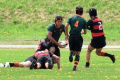 十勝合同が帯工に５トライ快勝し全道へ　全十勝高校春季ラグビー大会 9