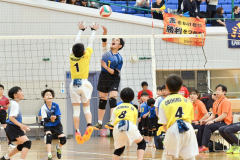 稲田プリンス男子、下音更ウィングス女子Ｖ、混合は豊頃ランバーズ　全日本小学生バレー帯広地区予選 5