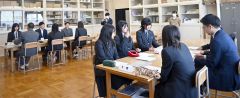 帯工建築科3年生と若手建設産業就業者が意見交換 2