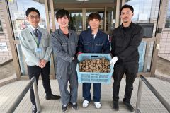 ＪＡ帯広かわにし青年部、市内小学校に種子３５５キロ無償提供
