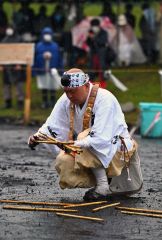 荒行「火渡り」で無病息災願う　剣山麓で第１回火まつり　清水 写真7