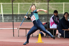 女子やり投げ