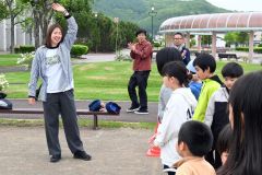 永原さんサプライズ登場　うらほろマラソンキックオフイベント 10
