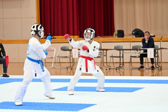帯農勢が全種目Ｖ　全十勝高体連空手道