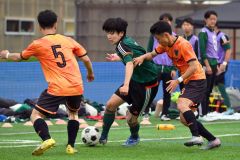決勝・帯北―帯緑陽（金野和彦撮影）